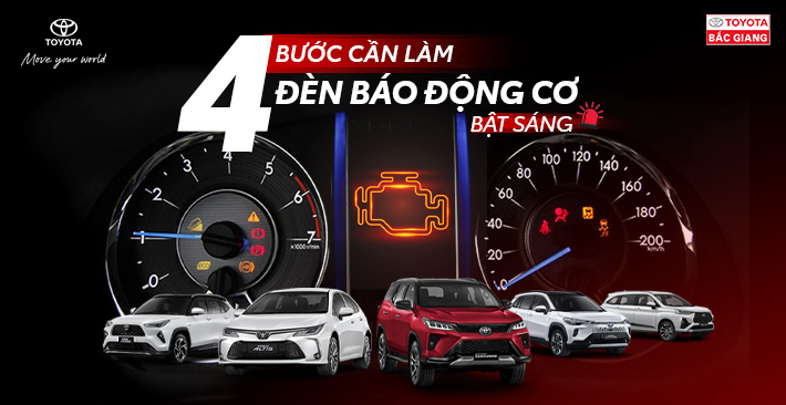 Hướng Dẫn Xử Lý Khi Đèn Báo Động Cơ Bật Sáng Trên Ô Tô